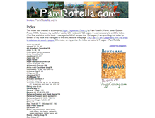 Tablet Screenshot of index.pamrotella.com